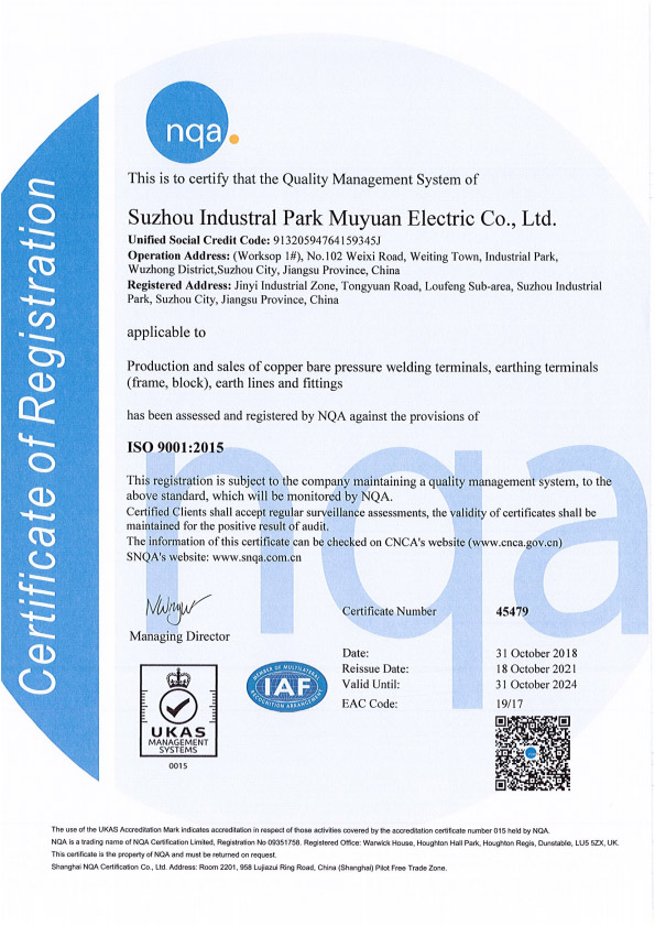 ISO 9001:2015 英文